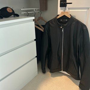 Thursday Boots Leather Racer Jacket